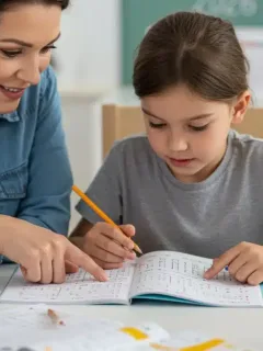 Parent and child studying for standardized tests 2026