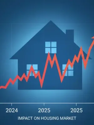 Graph showing 2026 mortgage rate forecast at 7.2% impacting homebuyers