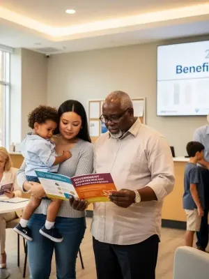 People reviewing information on 2026 public assistance benefits, including SNAP and TANF.