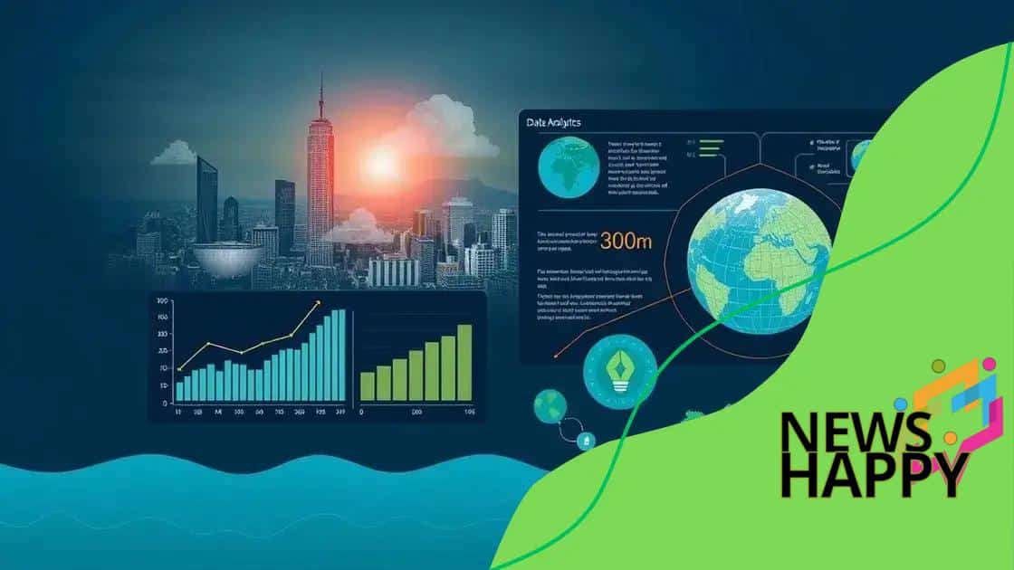 Real-world examples of data analytics in climate initiatives