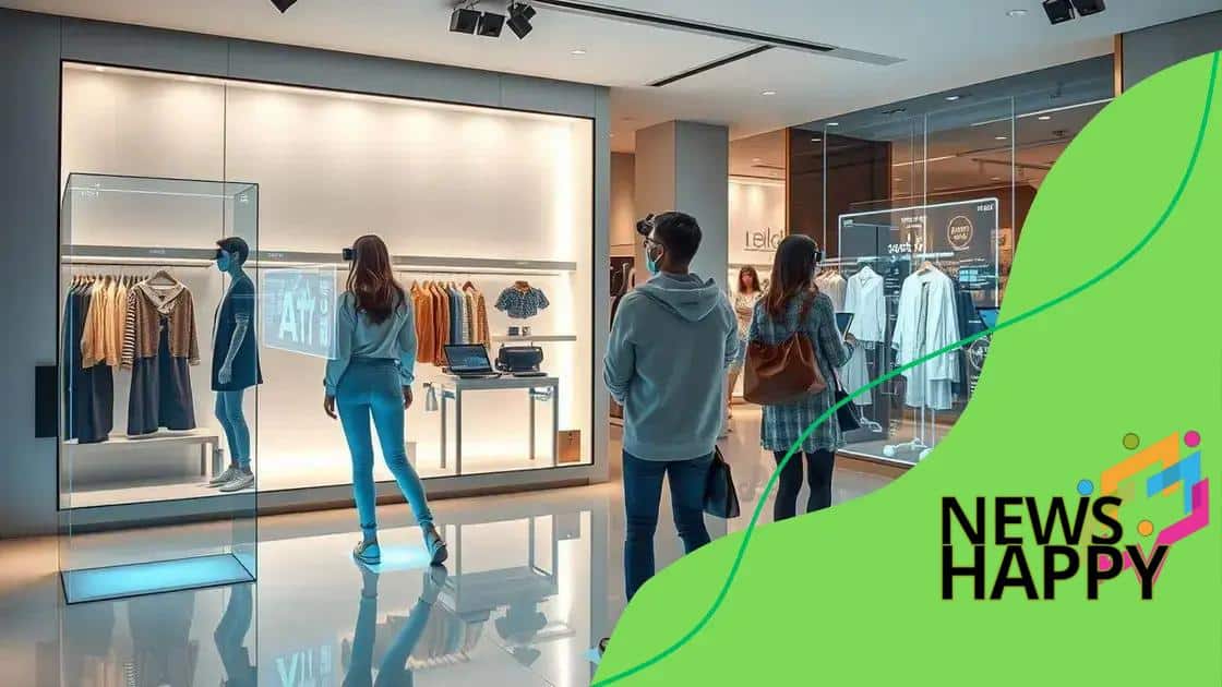 Examples of augmented reality applications in stores