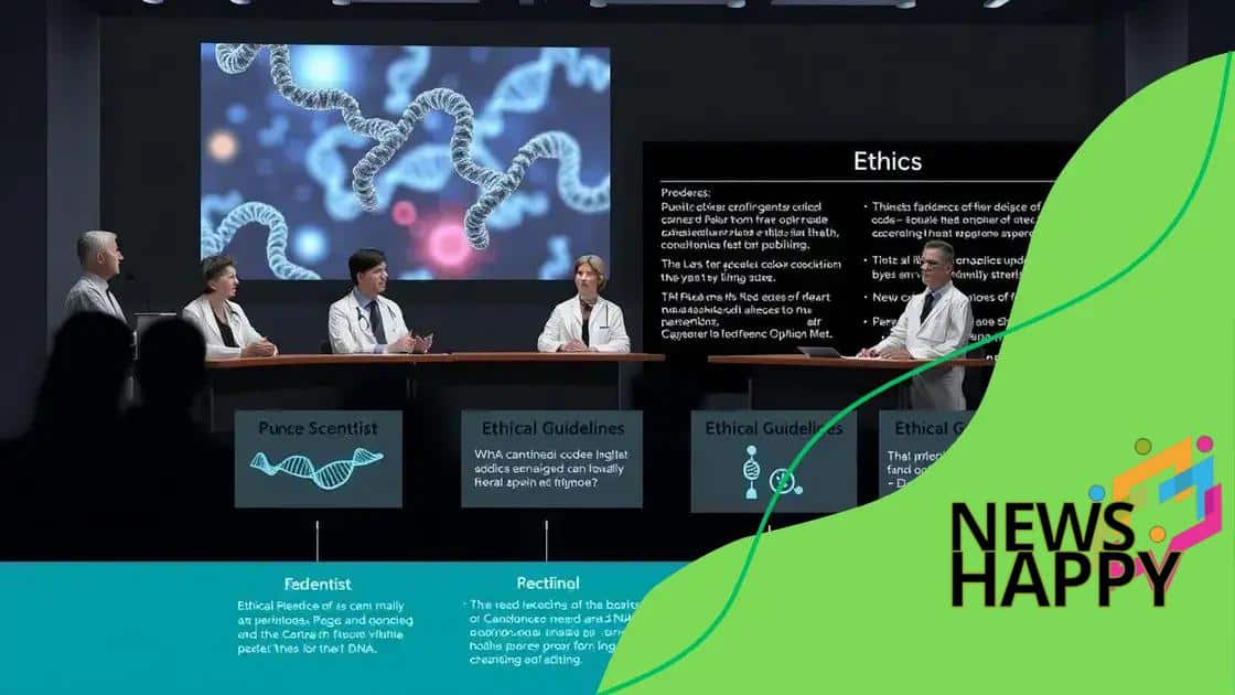 Ethical implications of gene editing