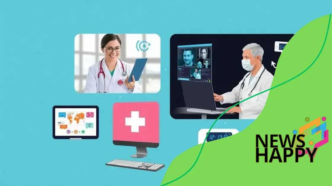 Exploring types of telemedicine services