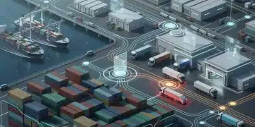 Current Supply Chain Disruptions: 6-Month Outlook for Consumer Goods in 2026 Global supply chain network with shipping containers and logistics, 2026 outlook