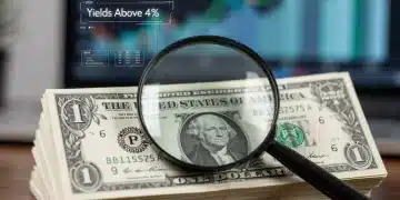 US Treasury bonds stack with 2026 highlighted and 4 percent yield