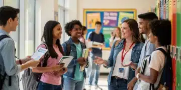 Mental Health Support in Schools: 3 Critical Programs Expanding in 2026 Students and staff engaging positively in a school setting, representing mental health support